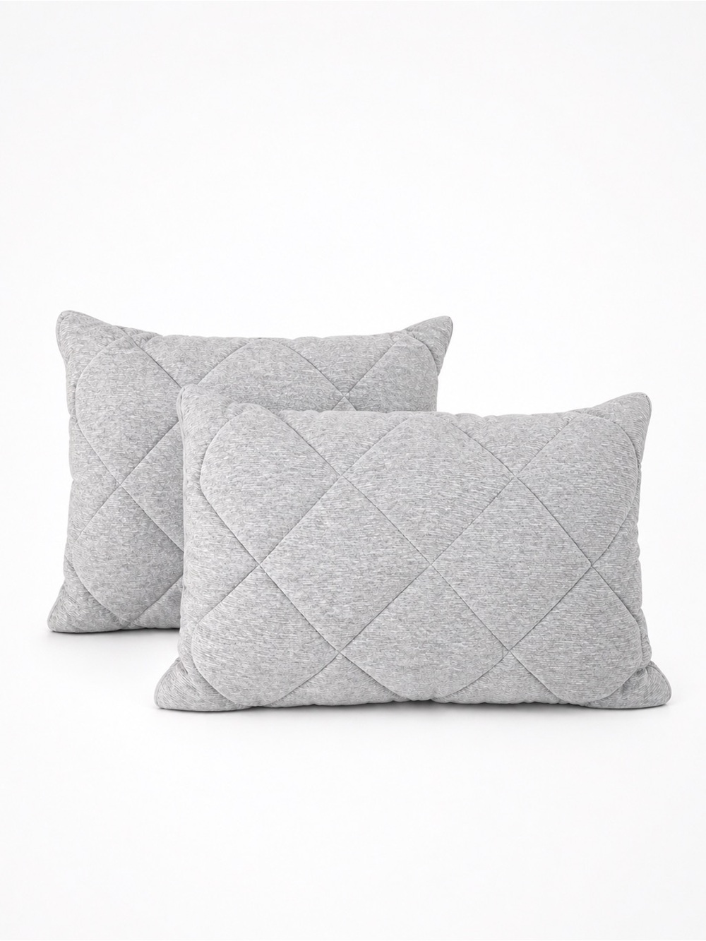 West Elm Bed Pillow Sham Set quilted 0507 ribbed case soft cotton